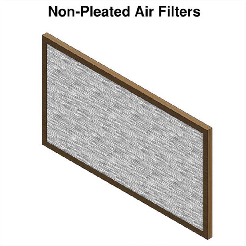 Non-Pleated Air Filter