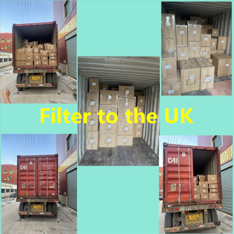 Filter loading to the UK