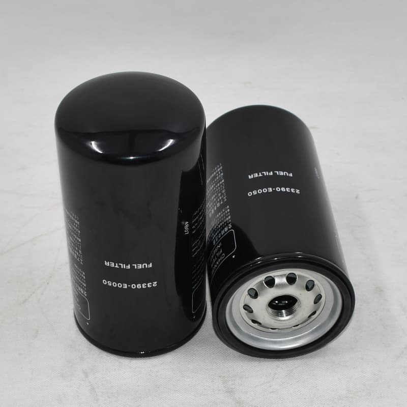 Hino 23390-E0050 Fuel Filter with detailed dimensions